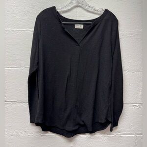 Maurice’s Vneck Waffle Knit Long Sleeve